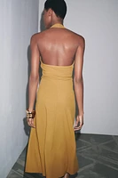 ROBE HALTER CEINTURE