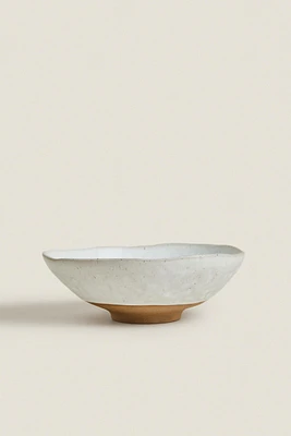 TEXTURED STONEWARE BOWL