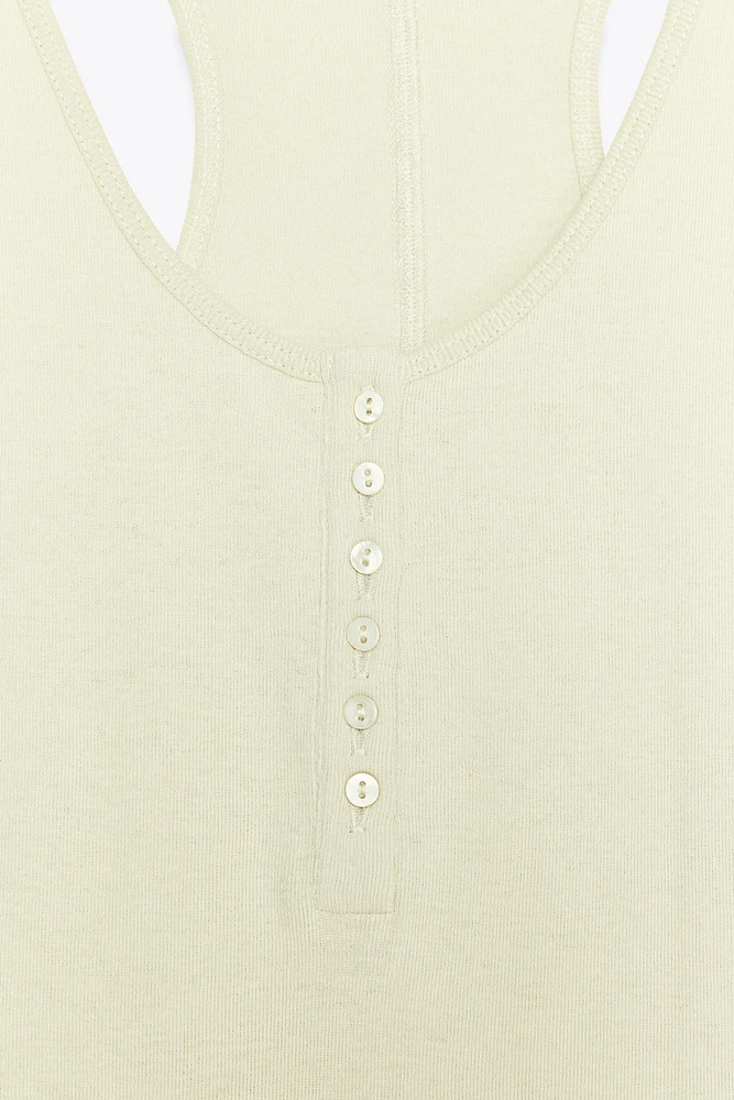 COTTON BUTTON TOP