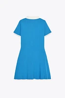 KNIT SHIRT DRESS