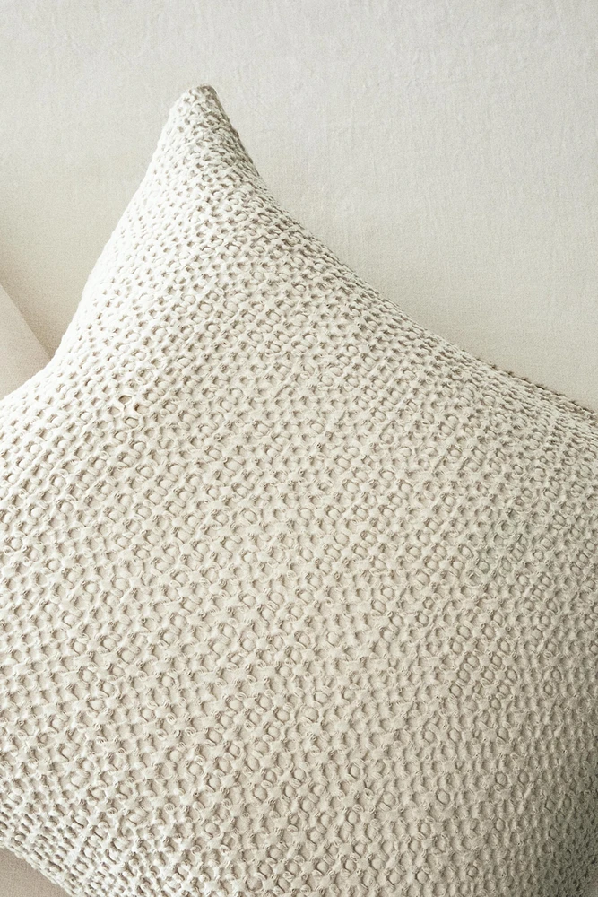 HOUSSE DE COUSSIN MINI-WAFFLE
