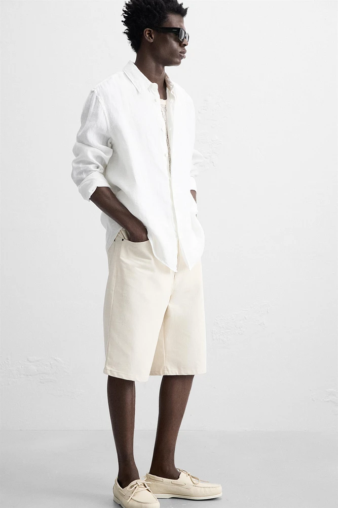 CHEMISE 100 % LIN