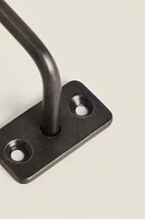 PACK OF SMALL DARK METAL HOOKS