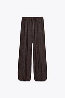 TEXTURED BALLOON PANTS