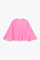 RUFFLED BLOUSE