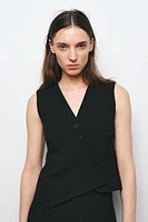 ZW COLLECTION ASYMMETRIC VEST