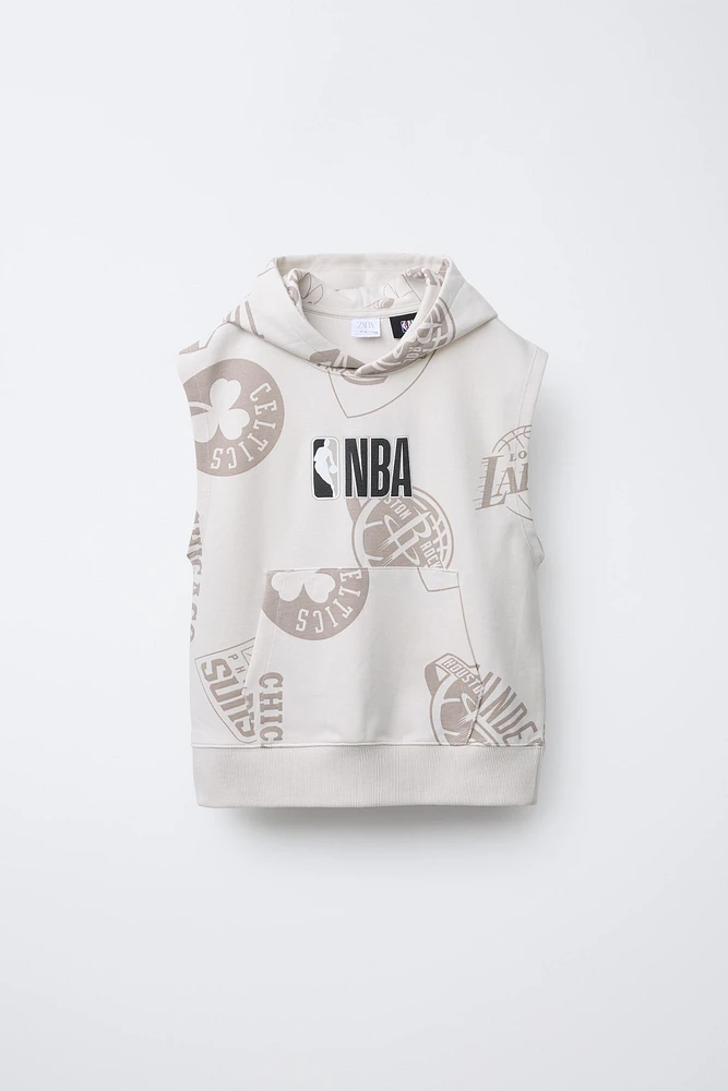 SWEAT-SHIRT GILET INTERLOCK EQUIPES NBA ©