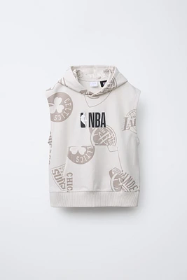 SWEAT-SHIRT GILET INTERLOCK EQUIPES NBA ©