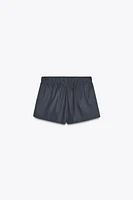 SHORT EN POPELINE