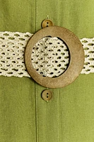 LINEN SHORT DRESS