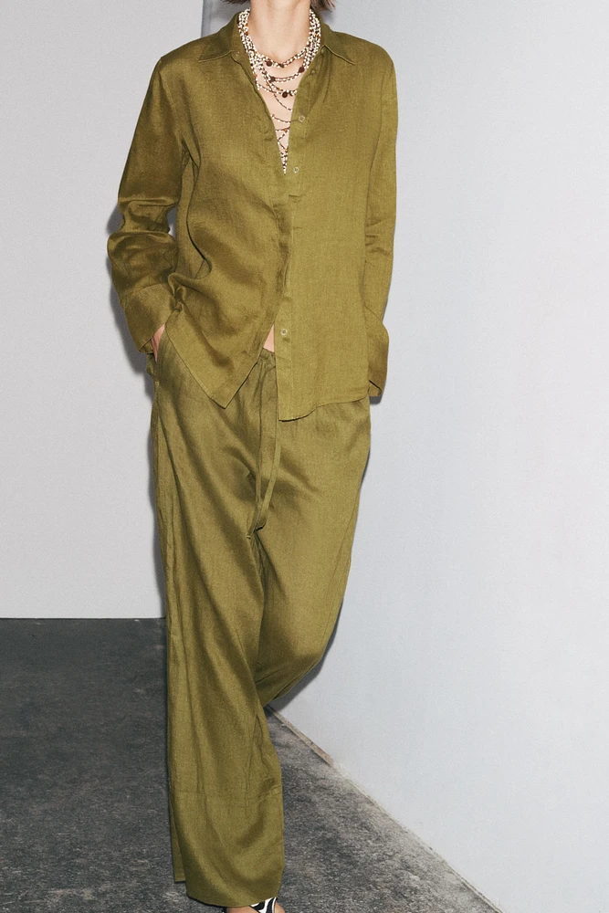 CHEMISE 100 % LIN COLLECTION ZW