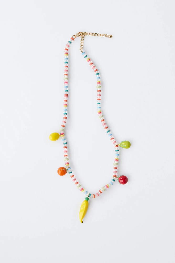 COLLIER FANTAISIE FRUITS