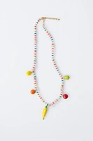 COLLIER FANTAISIE FRUITS