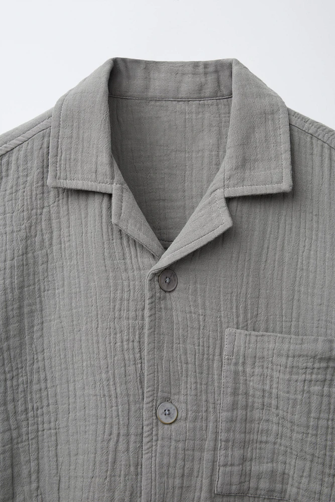 CHEMISE TEXTURÉE