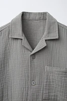 CHEMISE TEXTURÉE
