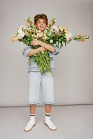 SHORT EN DENIM RELAXED BAGGY