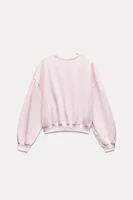 BASIC PLUSH SWEATSHIRT