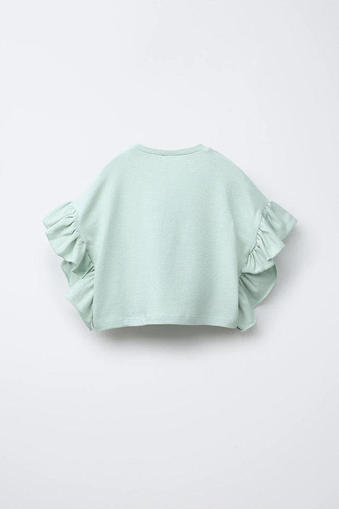 RUFFLE T-SHIRT