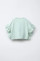 RUFFLE T-SHIRT