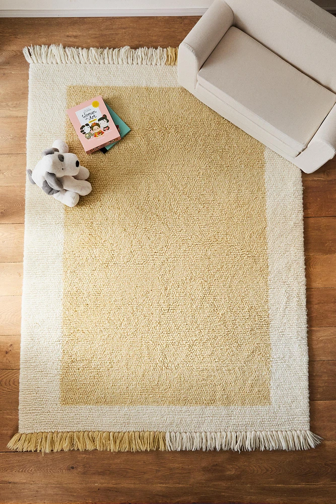 TAPIS EN LAINE