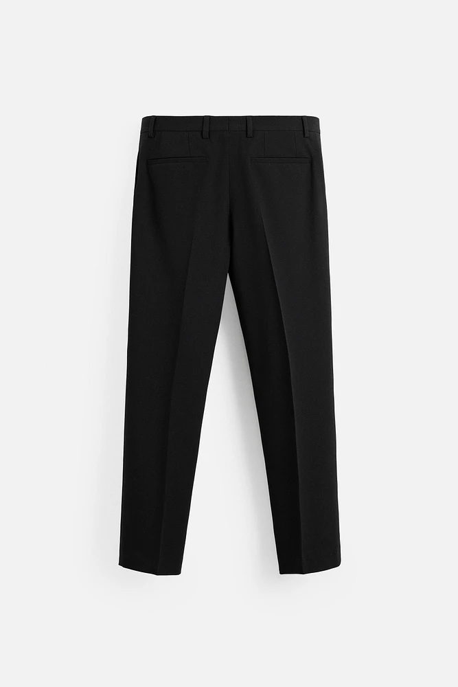 PANTALON DE COSTUME SMOKING AVEC LAINE