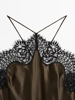 Satin camisole dress - Studio