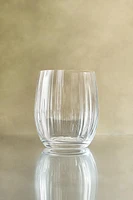 BOHEMIA CRYSTAL TUMBLER WITH LINES