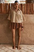 WIDE SHORT SLEEVE SHIRT