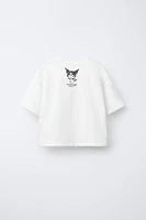 T-SHIRT IMPRIMÉ KUROMI © SANRIO