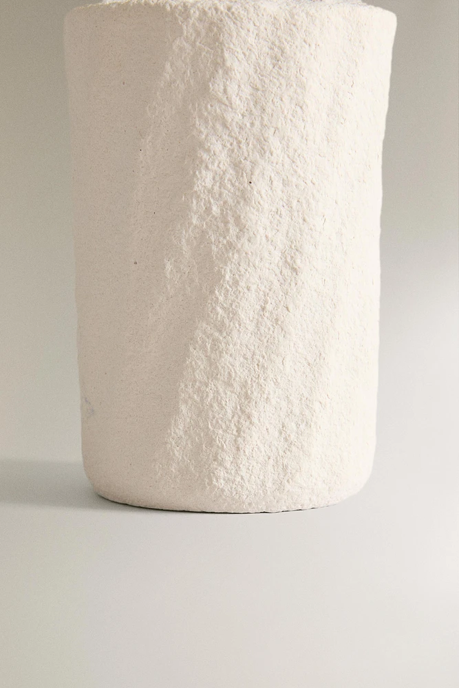 TEXTURED CERAMIC SOAP DISPENSER