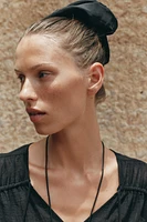 BLOUSE SEMI-TRANSPARENTE