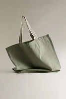 SAC CABAS TISSU