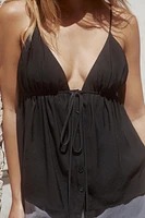 FLOWY STRAPPY TOP
