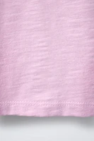 SLUB PLAIN T-SHIRT