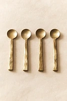 SET OF HAMMERED DESSERT SPOONS (SET OF 4)