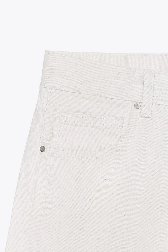 JEAN ZW COLLECTION WIDE LEG TAILLE BASSE