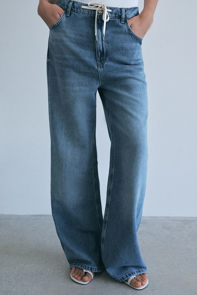 JEAN COLLECTION ZW COUPE DÉCONTRACTÉE ET TAILLE MI-HAUTE