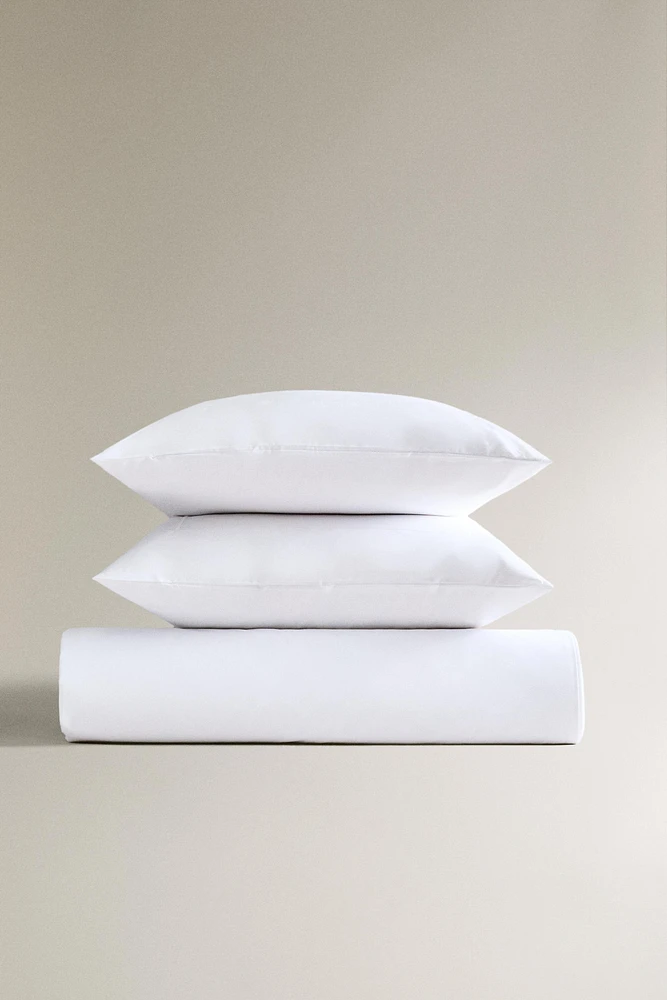 PERCALE COTTON DUVET COVER (800-THREAD-COUNT)