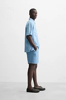 WASHED 100% LINEN SHIRT