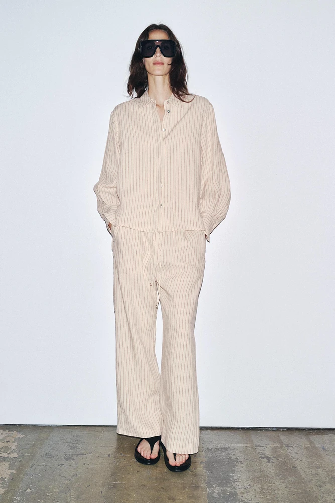 CHEMISE EN LIN 100 % ZW COLLECTION