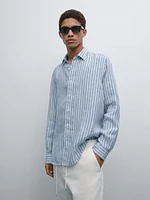Chemise à rayures regular fit