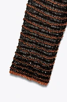 OPEN KNIT SWEATER