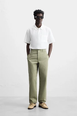 CHEMISE POLO 100 % LIN