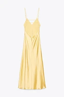 ROBE MIDI SATINÉE
