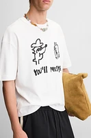 T-SHIRT IMPRIMÉ COMBIN