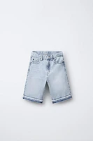 SHORT EN DENIM RELAXED BAGGY