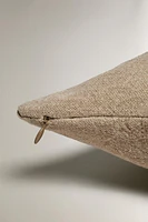 HOUSSE DE COUSSIN COUVRE-LIT LIN LAVÉ UNIE