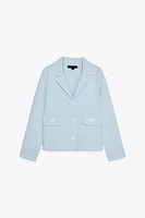 TRIM KNIT JACKET