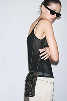 SAC BRODÉ FLEURS FANTAISIE