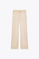 PANTALON EFFET FROISSÉ